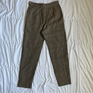 Vintage Cheap and Chic Moschino plaid pants